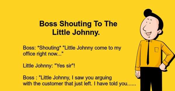 Boss Learns the Customer is Always Right