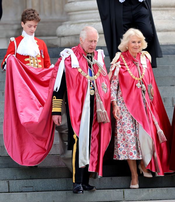 Queen Camilla's Floral Dress