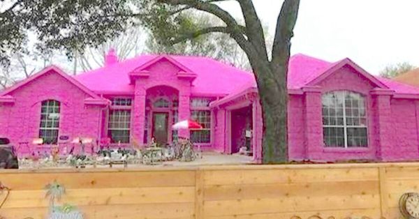 Guy Paints His House Pink, Upsets Neighbors