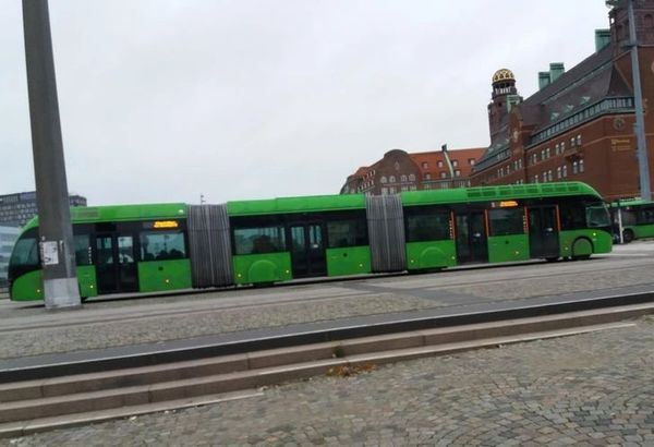 Buses that go in both directions like a tram