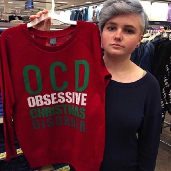 Target Faces Backlash Over “OCD” Christmas Sweater