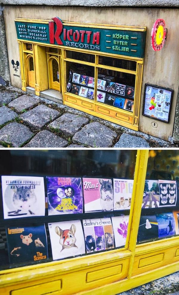 Record store for mice in Lund