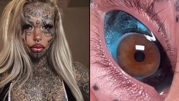 Woman Who Went Blind from Eyeball Tattoo Gets ‘Most Brutally Torturous’ Inking Done Again