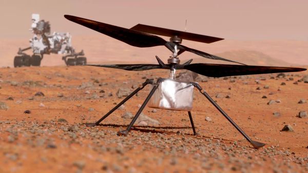 NASA’s Mars Helicopter Discovers ‘Otherworldly’ Wreckage on Martian Surface