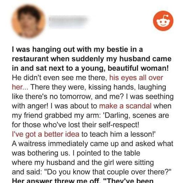 Man Goes on Date with Female Secretary not Knowing His Wife Is Sitting Behind Them