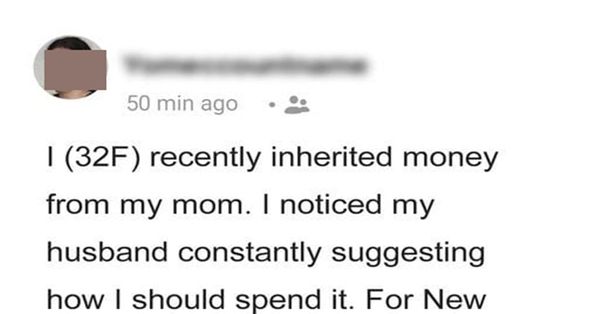 My Husband & In-Laws Expected Me to Pay for Everyone’s NYE Dinner out of Money I Inherited from My Mom