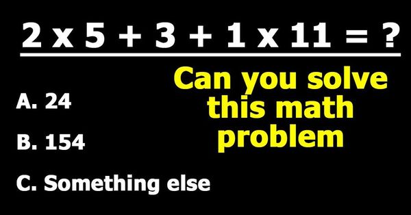 Can You Solve This Tricky Math Problem from Your School Days?