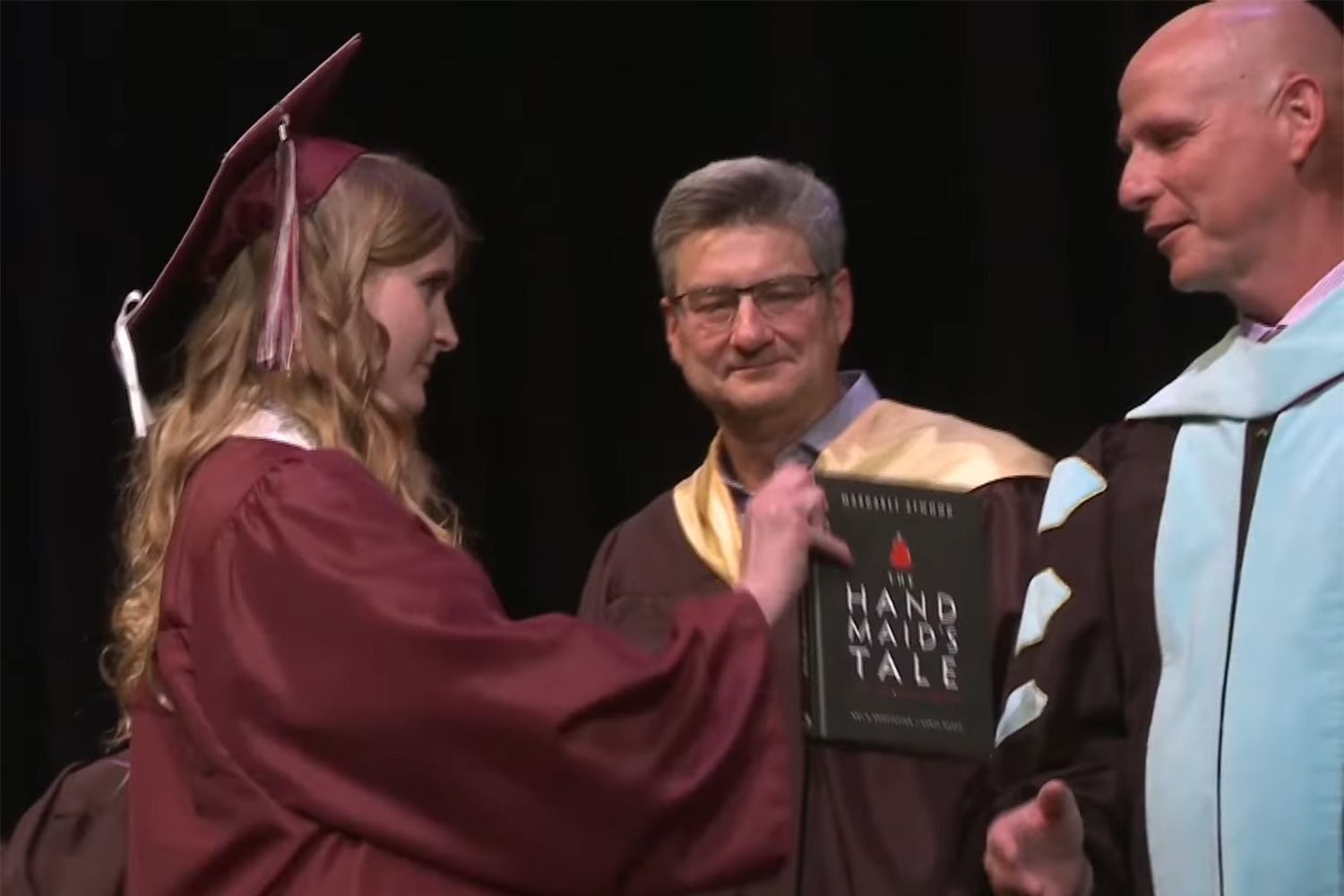 ‘The Handmaid’s Tale’ Was Removed from an Idaho School Library. This Teen Gave a Copy to the Superintendent During Graduation