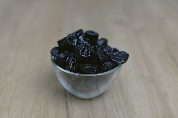 bowl of prunes