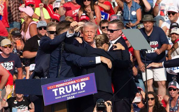 Historic Photos of the Shocking Donald Trump Campaign Rally Shooting