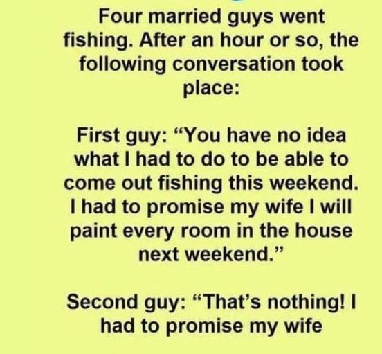 Mastering the Art of Negotiation: Four Married Guys Go Fishing