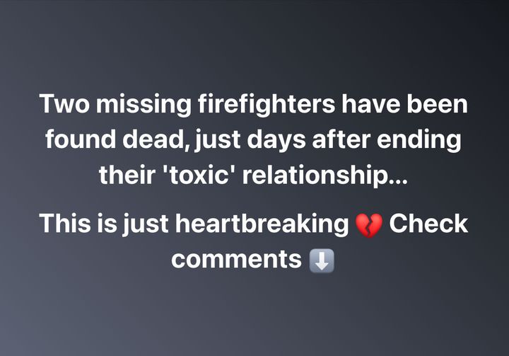 Missing Georgia Firefighters Found Dead After Ending ‘Toxic’ Relationship