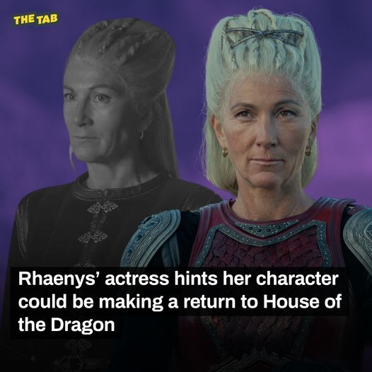 Rhaenys’ actress hints her character could be making a return to House of the Dragon