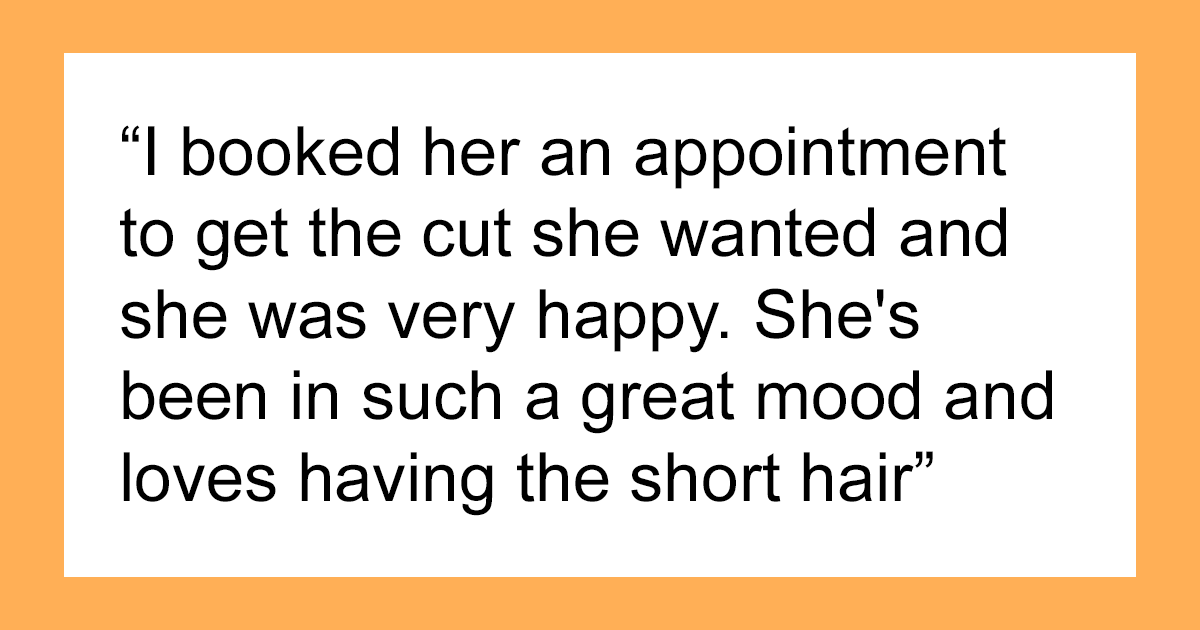 Woman Inconsolable When Step Daughter Cuts Her Hair Really Short, Husband Tells Her Enough Is Enough