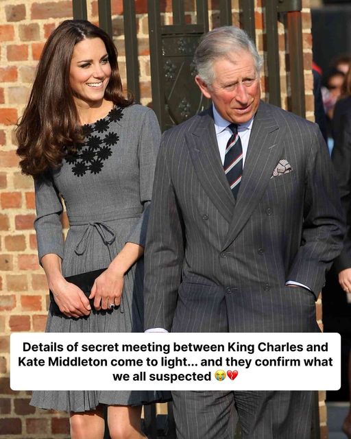 A Heartfelt Meeting: King Charles and Kate Middleton’s Strong Bond Revealed before Public Cancer Diagnosis