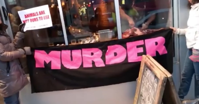 Vegans Protesting Against Restaurant Are Horrified By Owner’s Revenge — And There’s Video