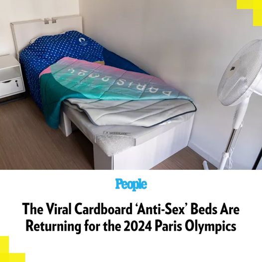 The Viral Cardboard ‘Anti-Sex’ Beds Are Returning for the 2024 Paris Olympics