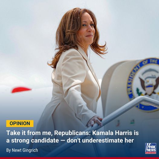 Take it from me, Republicans: Kamala Harris is a strong candidate. Don’t underestimate her