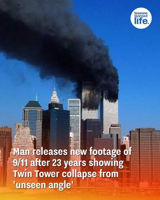 Man releases new footage of 9/11 after 23 years showing Twin Tower collapse from ‘unseen angle’