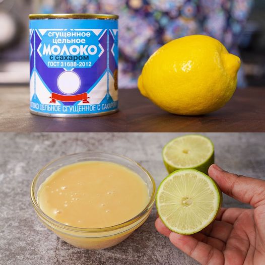 Condensed Milk and Lemon: A Dreamy Delight