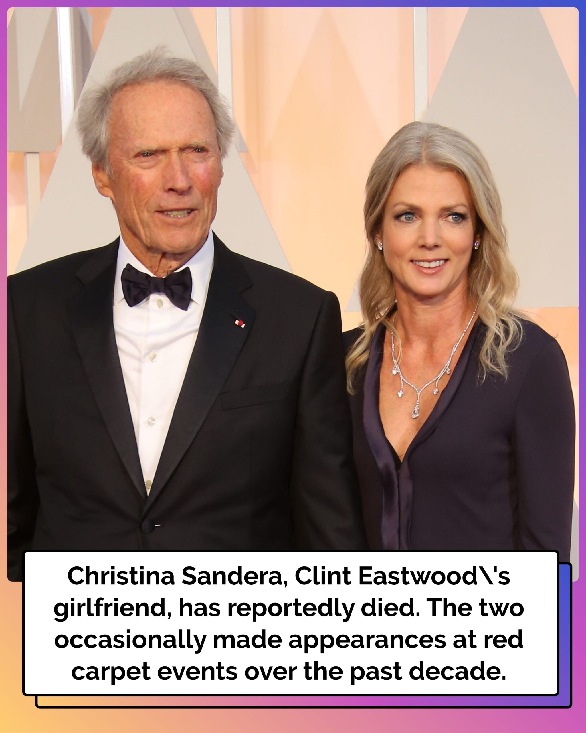 A Quiet Legacy: Christina Sandera, Clint Eastwood’s Longtime Partner, Passes Away at 61