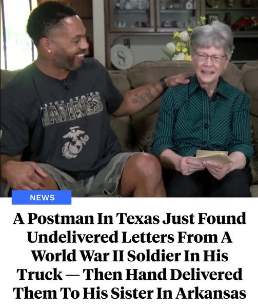 Texas Postman Finds World War II Soldier’s Undelivered Letters In His Truck And Brings Them To His Sister In Arkansas