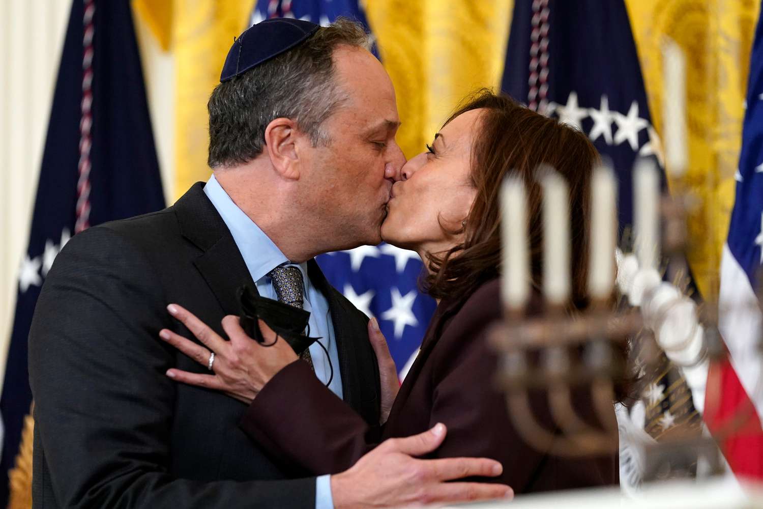 Donald Trump Says Kamala Harris, Whose Husband Is Jewish, ‘Doesn’t Like Jewish People’