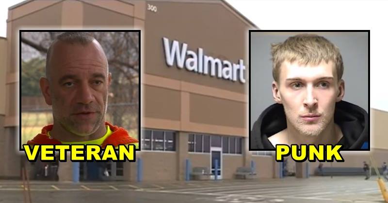 SEE IT: Army Veteran Delivers Instant Justice To Purse Thief In Walmart, Takes Him Down