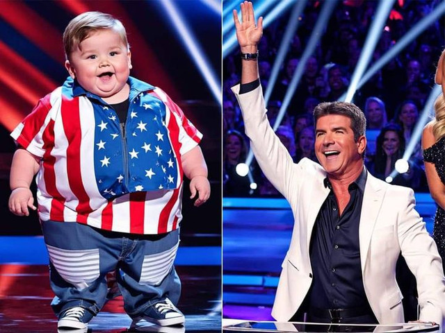 Simon Cowell started crying! The boy sang such a song that Simon couldn’t speak. He went up to the stage to kiss the boy