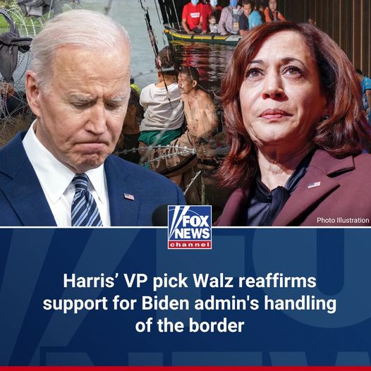 Tim Walz Reaffirms Support for Biden-Harris Border Agenda After Being Named VP Candidate