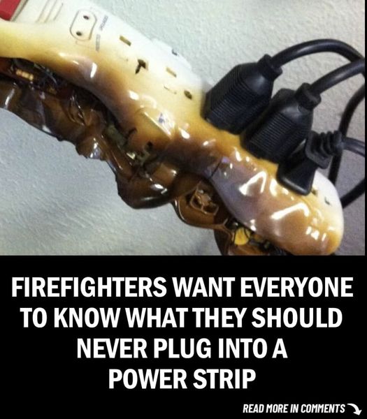 Firefighters Want Everyone to Know What They Should Never Plug Into a Power Strip