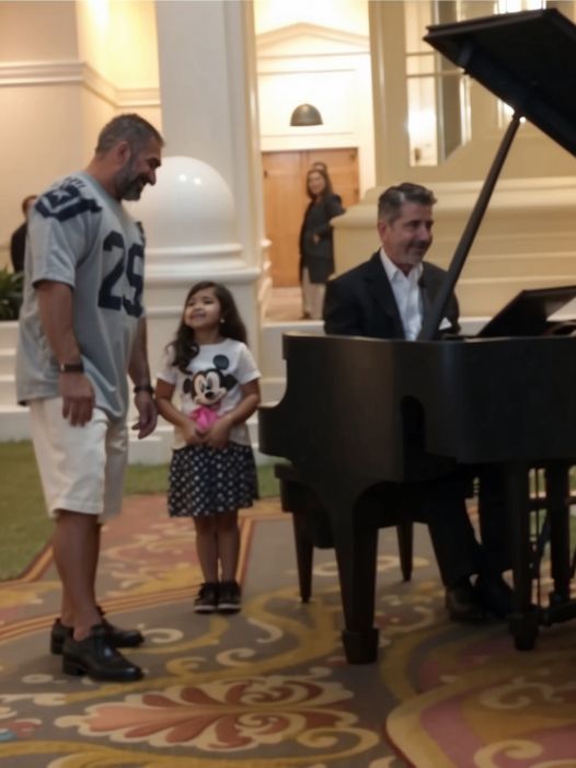 The Daughter Asked the Pianist to Play, and the Father Started to Sing