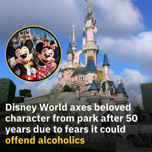 Disney World Axes Beloved Character From Park After 50 Years Due to Fears It Could Offend Alcoholics