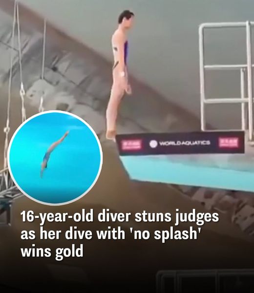 The Teenage Diver Who Amazed The Internet With A ‘No Splash’ Dive Has Won The Gold