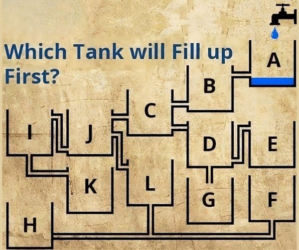 Which Tank Will Fill Up First?