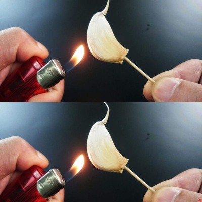 Burning a Clove of Garlic: What Happens After 15 Minutes at Home