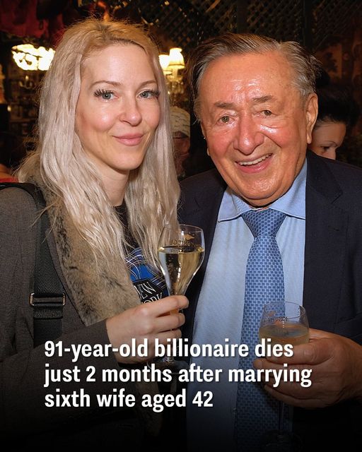 91-Year-Old Billionaire Marries 42-Year-Old Wife and Passes Away Just Two Months Later