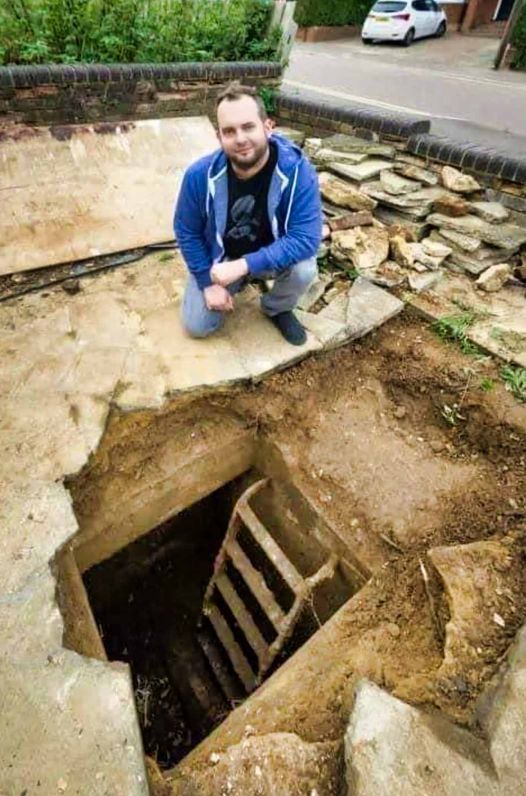 Man Kept Hearing Strange Noises Under Driveway, It Led to an Astounding Discovery