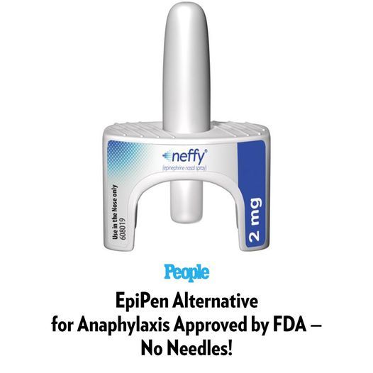 EpiPen Alternative for Anaphylaxis Approved by FDA — No Needles