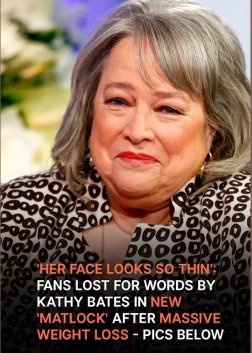 Fans Are Shocked With The Way 76-Year-Old Kathy Bates Looks Now