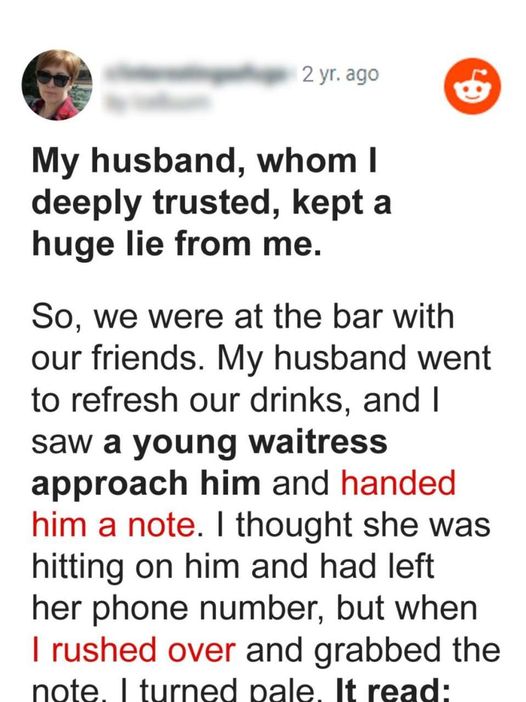 Wife Learns A Dark Secret About Her Husband’s Double Life