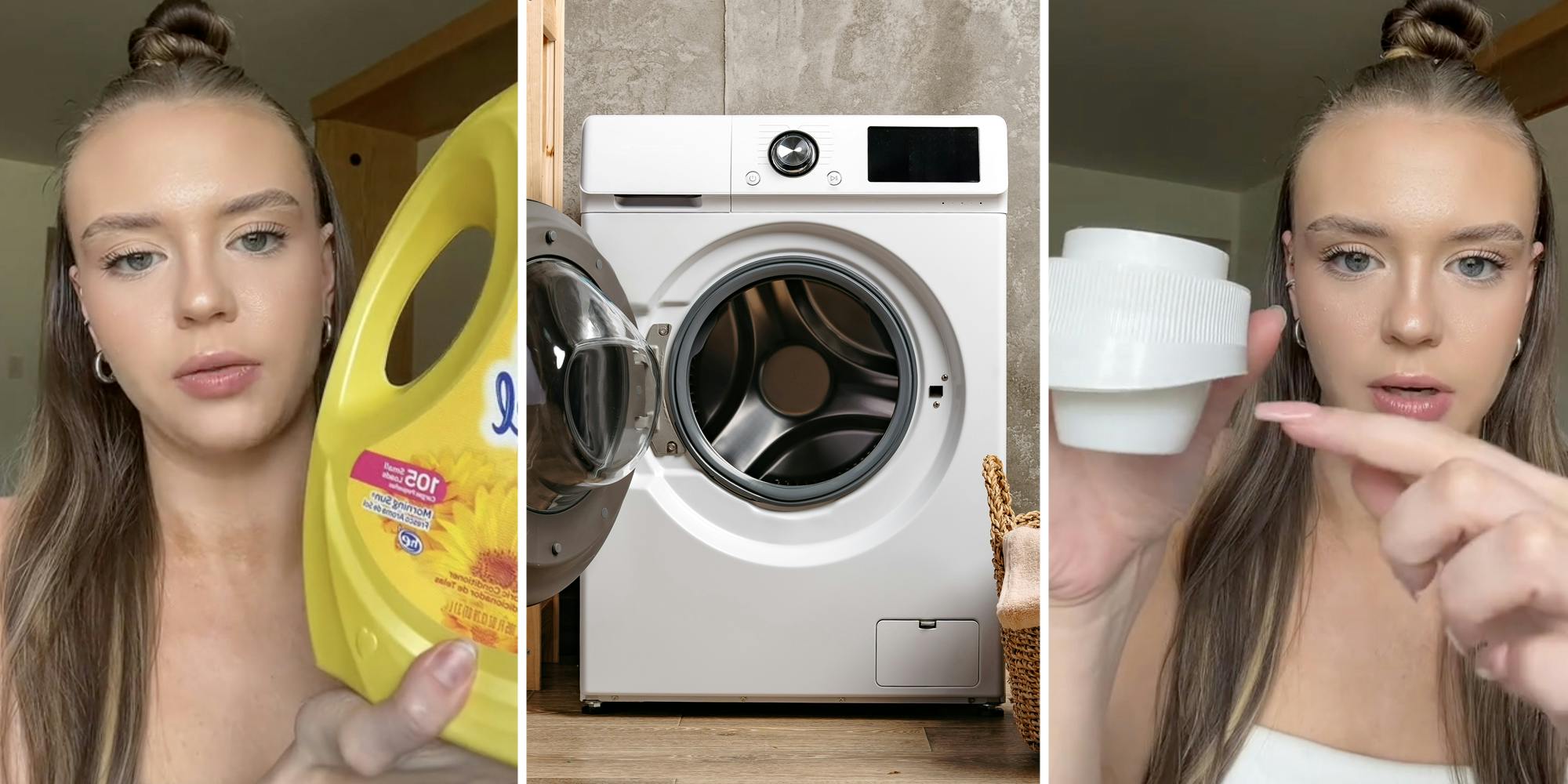 ‘They’re not lying to you’: Woman says laundry detergent companies ‘take advantage’ of the fact that customers don’t know how to do laundry