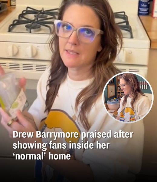 Drew Barrymore Showered With Praise After Showing Her Humble Stove