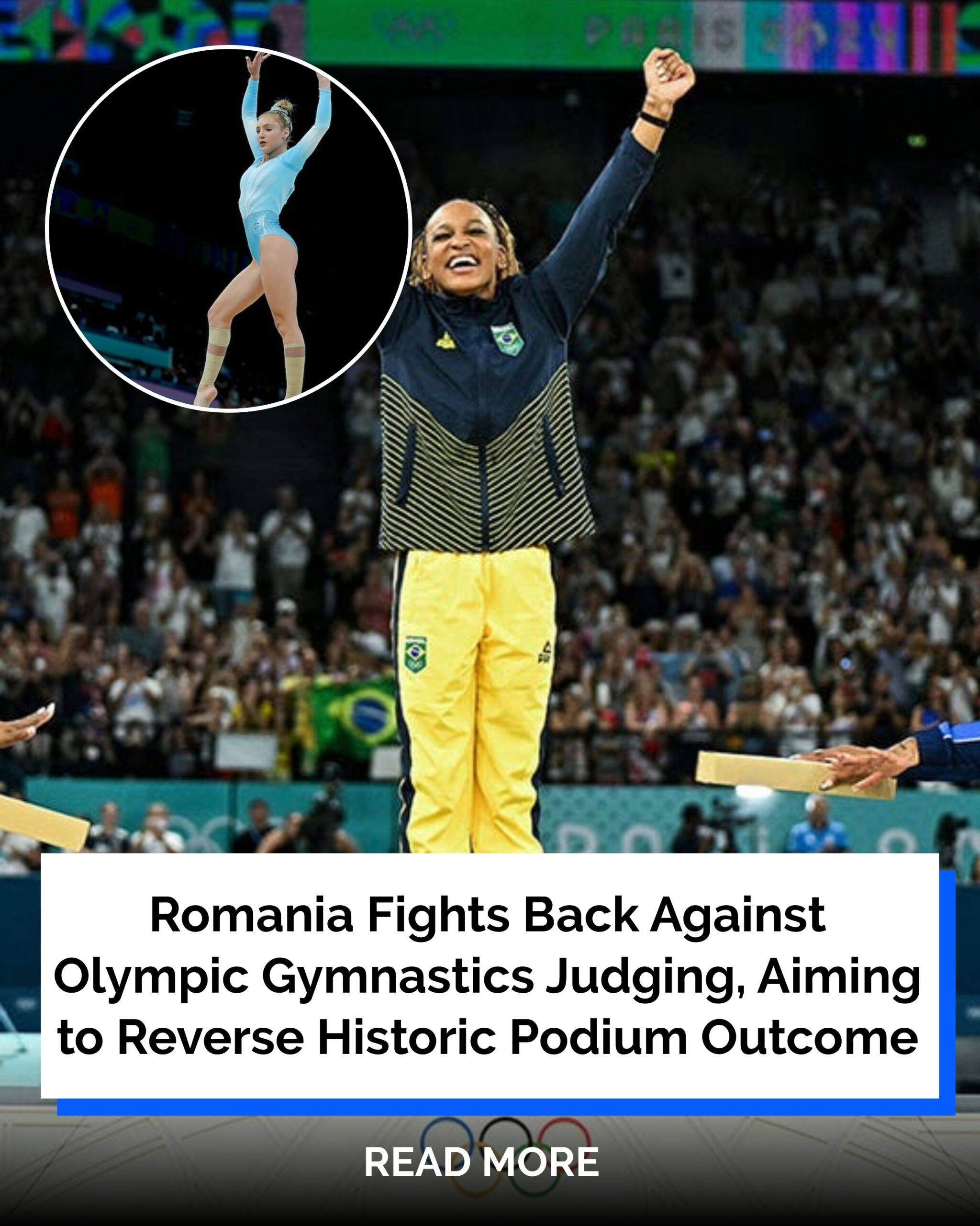 Romania Challenges Olympic Gymnastics Score, Prime Minister to Boycott Paris Olympics