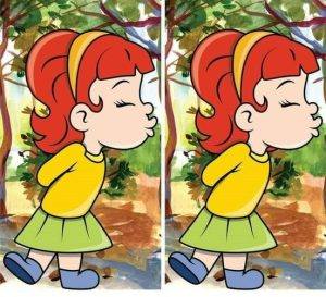 A Kissing Girl: Spot the Difference in Just 16 Seconds!