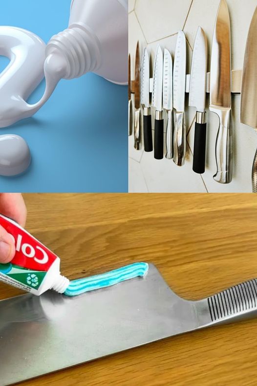 Why You Should Put Toothpaste on Your Kitchen Knife