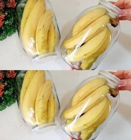 No more rotten and black bananas after a few days: with this method they will last longer