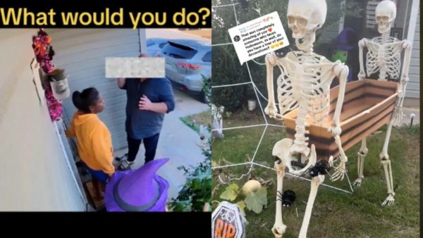 Neighbor’s Heartwarming Response to Halloween Decoration Criticism Touches Millions