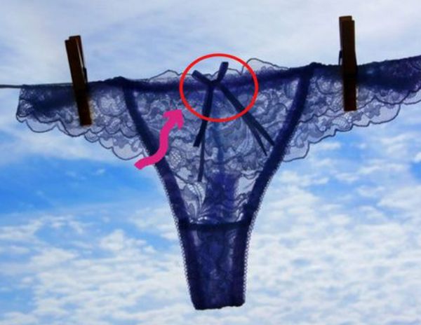 Bow on Women's Underwear