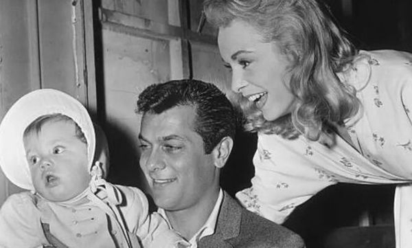 Jamie and Tony Curtis with Janet Leigh